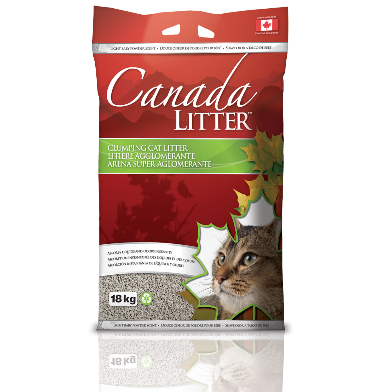 Canada (Cat Litter) 18KG - Baby Powder