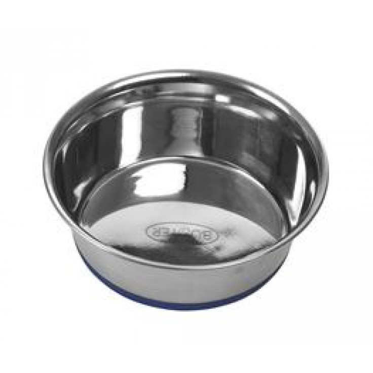 KRUUSE BUSTER STAINLESS STEEL BOWL BLUE BASE SS 1.9L