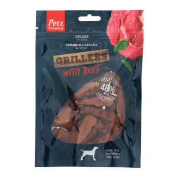 Pets Unlimited Grillers with Beef - 100G (DOG TREAT)