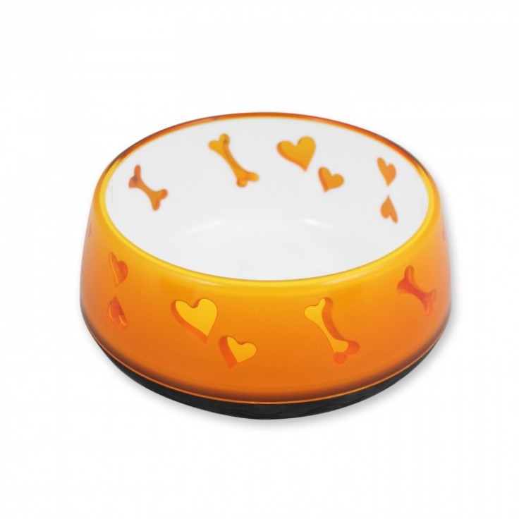 ALL FOR PAWS DOG LOVE BOWL -  LARGE