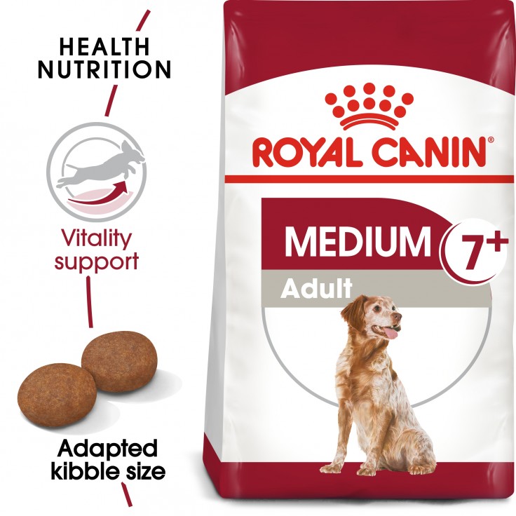 Royal Canin Size Health Nutrition Medium Adult 7+ 4KG