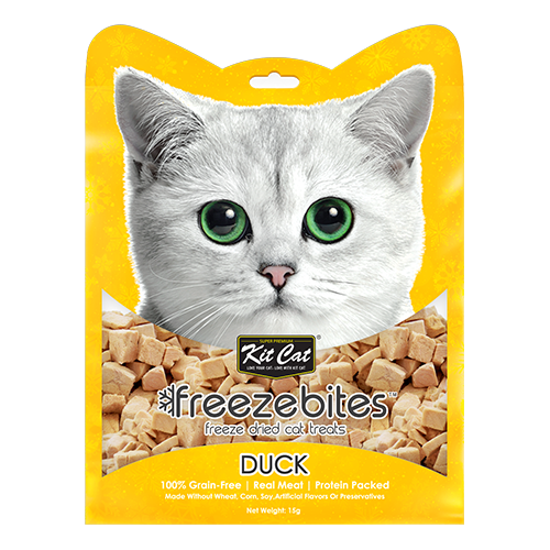 Kit Cat Freezebites Dried Duck 15g Cat Treat