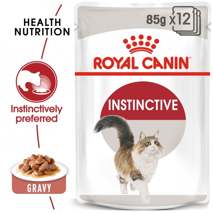 Royal Canin Wet Food Instinctive For Adult Cats(pouches)